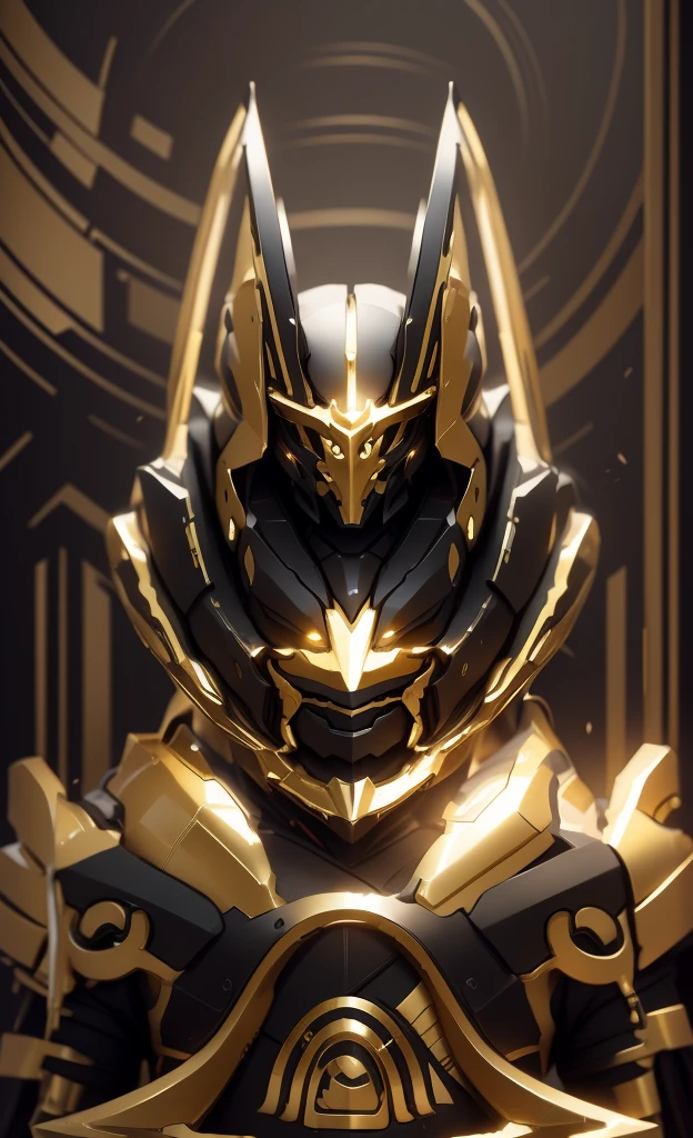 Color changes to black and gold,Some gold and black(Ensure its layering and armor texture,There are a lot of mechanical textures,Black as main color,Gold as a secondary hue,Need to appear around the body)
