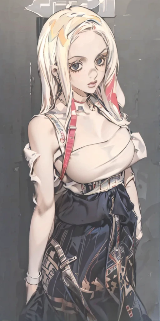 1girl,big breast , blonde hair, black eyes,high quality, ultra detailed, masterpiece, realistic, clothes
poster, text, cover, ((poster cover)), ((magazine cover)), masterpiece, superlative, spring clothes, colored hair, magazine cover