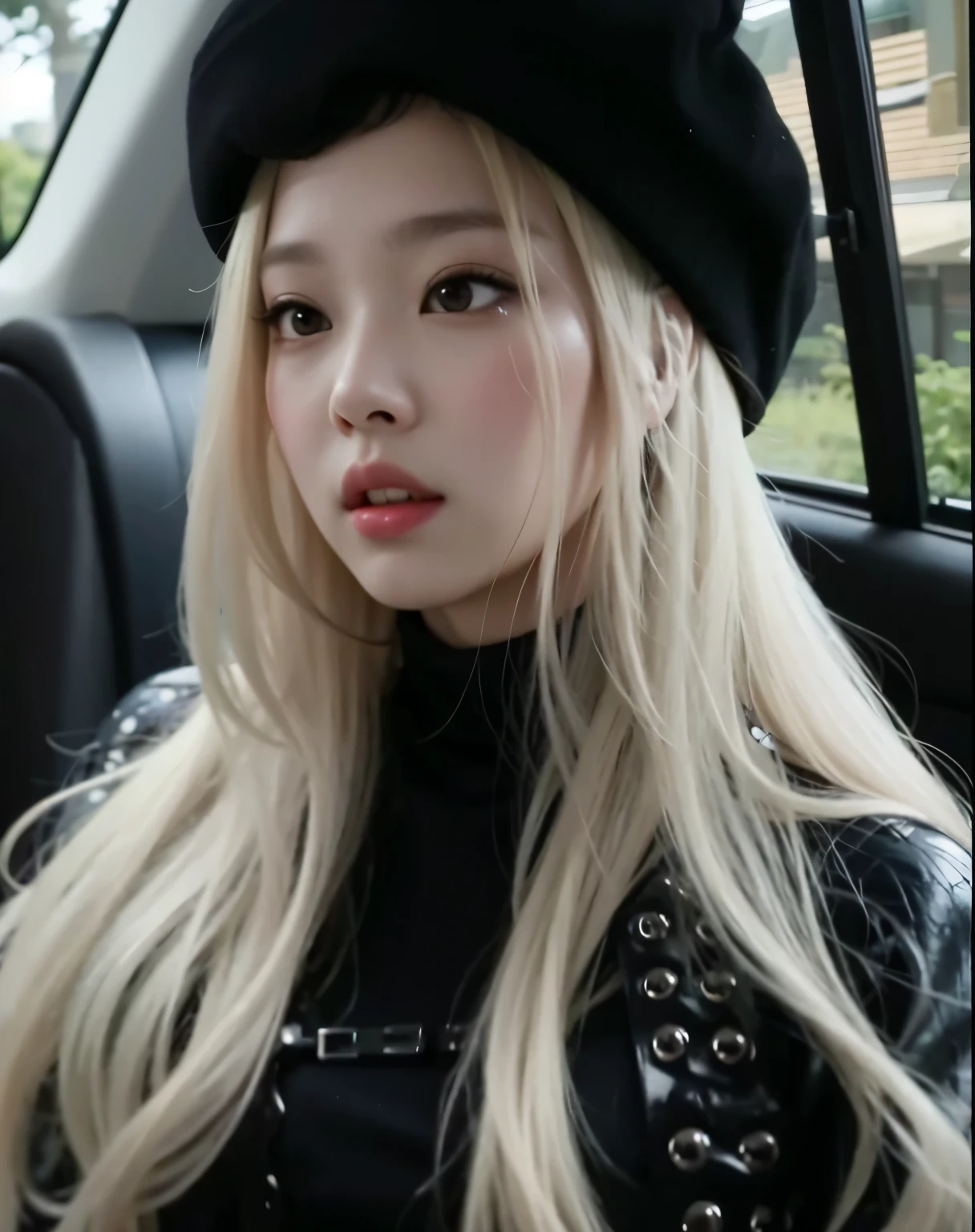 Jenni Blackpink HD with cute lips and huge