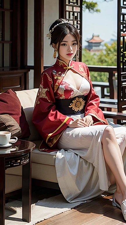 Chinese courtesan.
