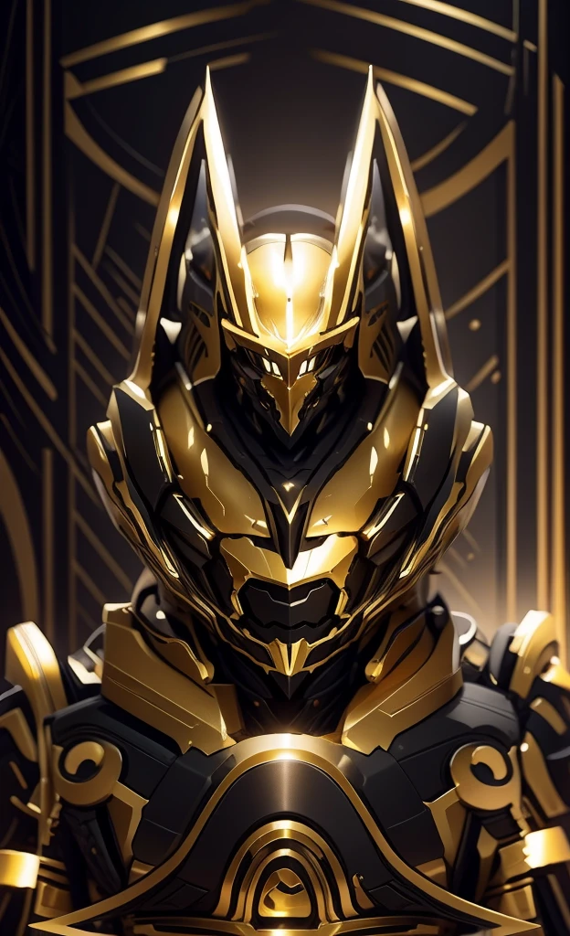 Color changes to black and gold,Some gold and black(Ensure its layering and armor texture,There are a lot of mechanical textures,Black as main color,Gold as a secondary hue,Need to appear around the body)