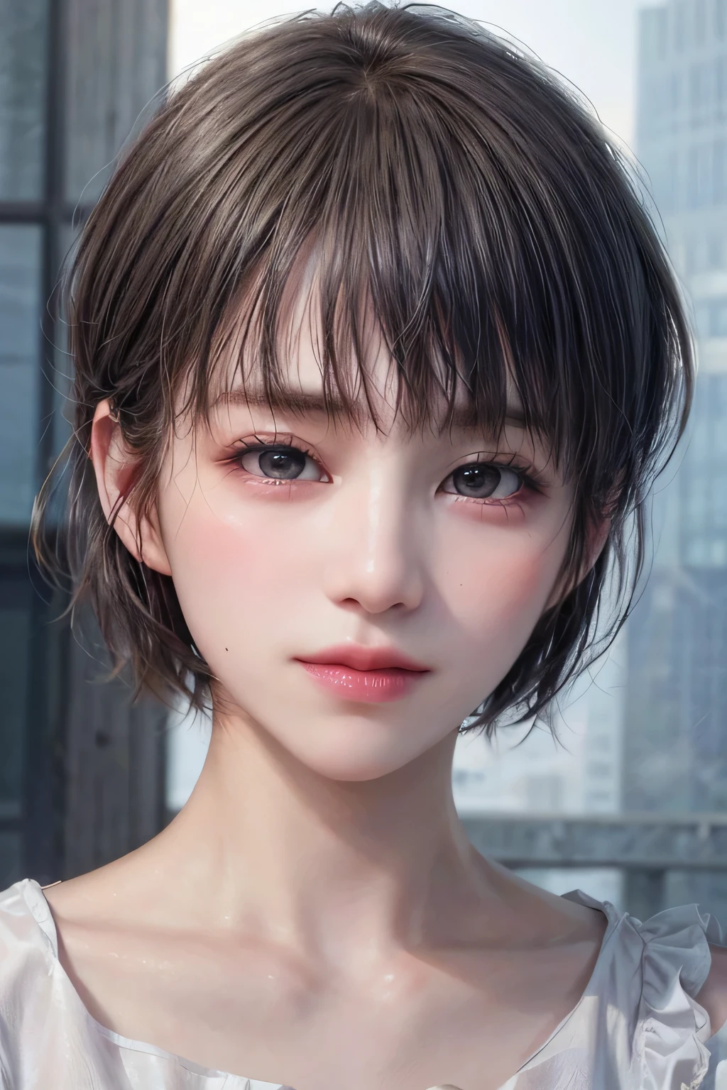 (NSFW:-1.5), (masterpiece:1.3), (8k, photorealistic, RAW photo, best quality: 1.4), 
cinematic lighting, 
(1boy), beautiful face, (realistic face), 
beautiful hairstyle, (short hair:1.5),
realistic eyes, beautiful detailed eyes, 
(realistic skin), beautiful skin, 
(blouse), 
absurdres, attractive, 
ultra high res, ultra realistic, highly detailed, 
golden ratio, ayaka nishiwaki, 
