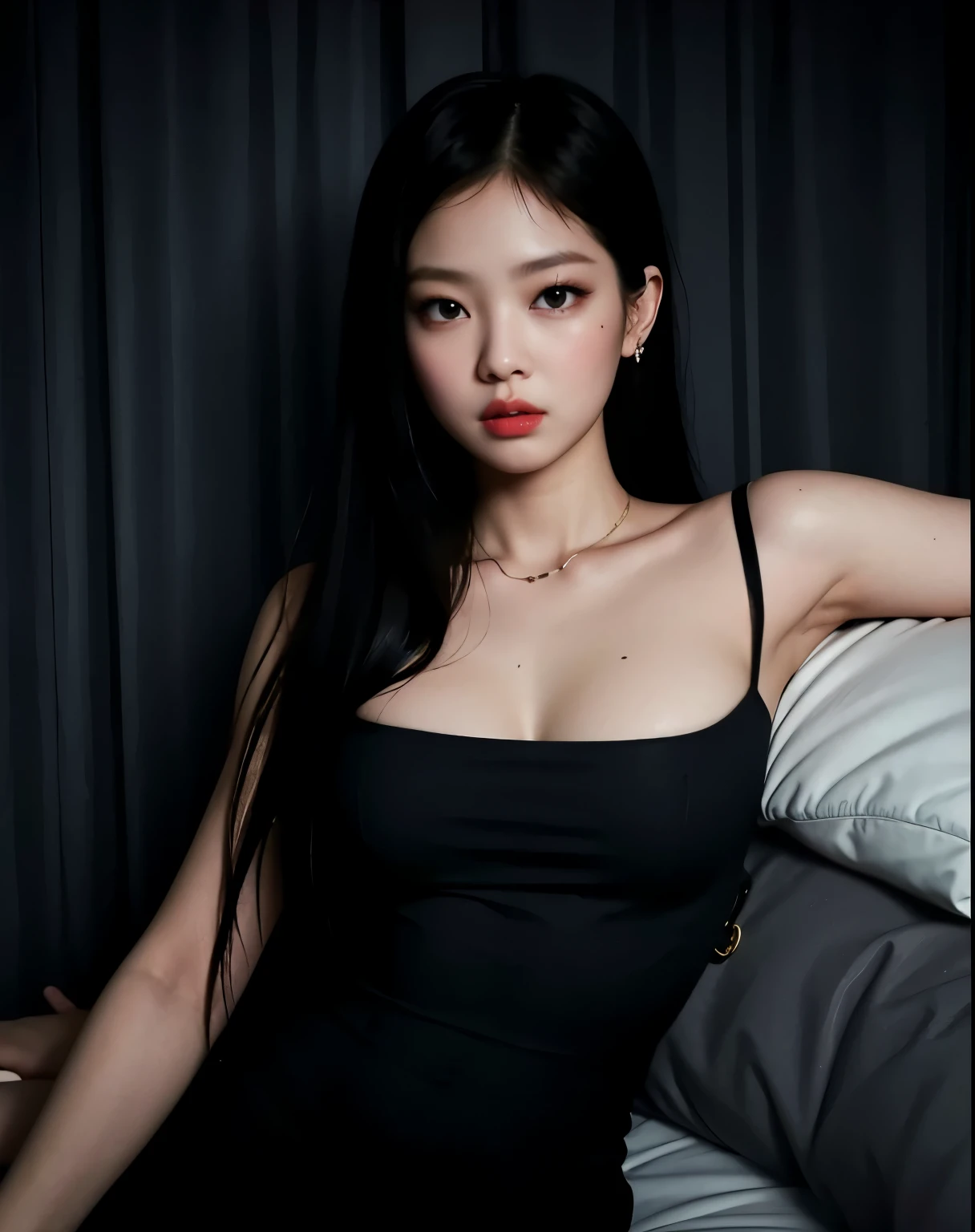 Jenni Blackpink HD with cute lips and huge
