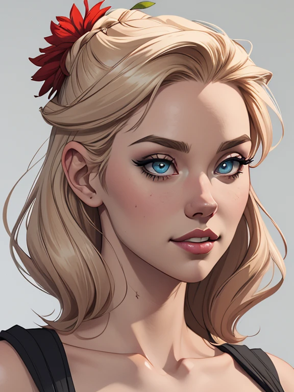 Personagem mulher estilo atompunk Fiona rainha Anna de Arendelle com marcas de guerras Imagem de desenho animado de uma mulher .Ilustra??o estilo desenho animado, estilo de arte dos desenhos animados, estilo de arte dos desenhos animados, digital illustration style, estilo atompunk design de personagens altamente detalhado, arte digital detalhada coragem, Forest fan art, Design de personagens de retrato, beautiful digital illustration, retrato de alta qualidade, Arte em quadrinhos, mulher jovem cabelo com transas lindas . Queen Anna of ArendelleBeautiful lined eyes Medium large bust and wonderful sexy clothes. image expression of sexual desire from waist to head illustration Queen Anne of Arendelle atompunk style Fallout 4 style pose a close-up of a woman with a flower in her hair, obras de arte no estilo de guweiz, extremely detailed digite germe, digite germe. alto detalhe, style digite germe, digite germe. anime illustration, digite germe portrait, even model | digite germe, digite germe and rossdraws playboy