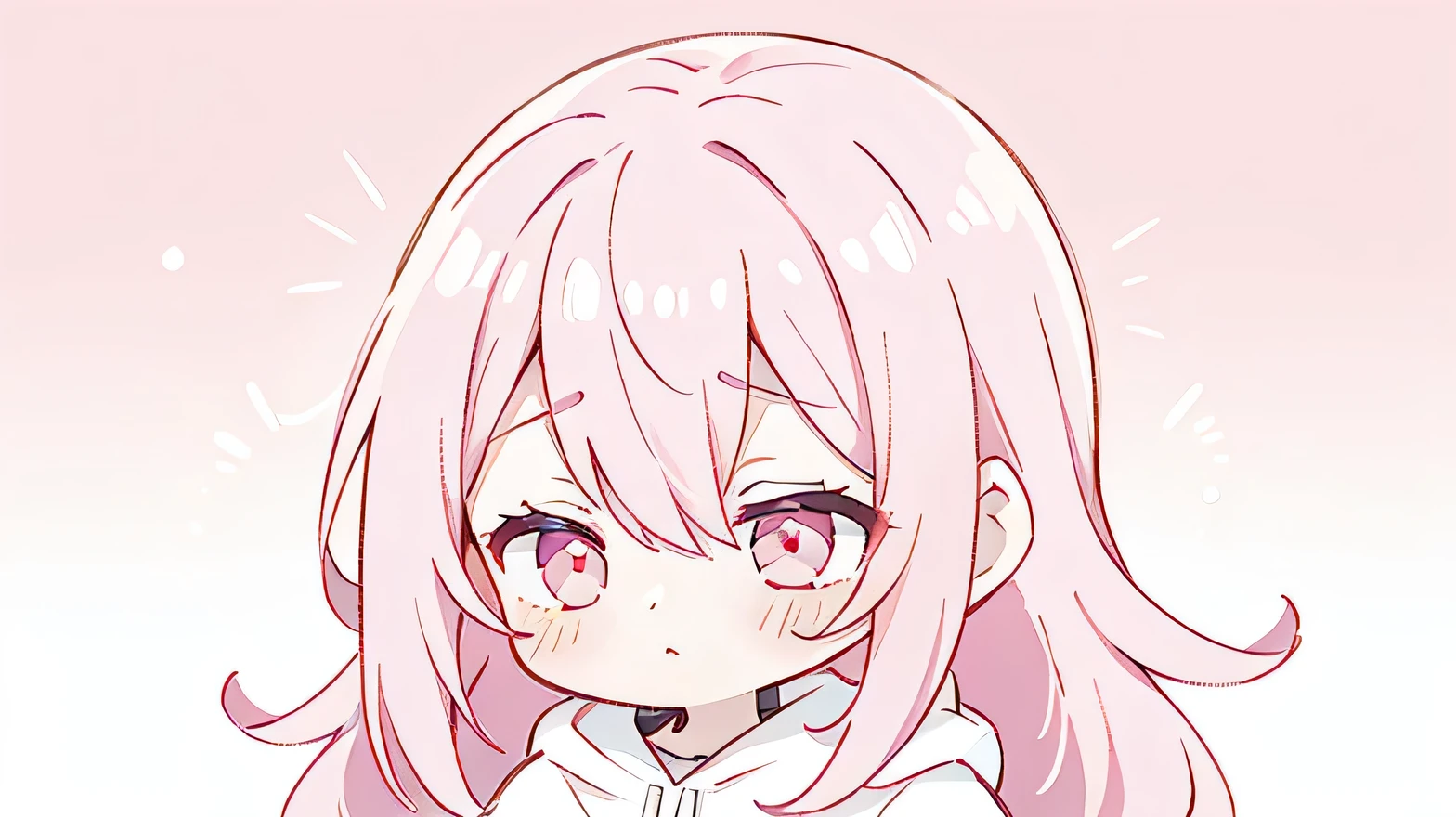 (Very bright:1.1), pink background, [1 girl:7], sleepy, pink hair, layered hair, pink Eyes, hoodiei, ([sketch|watercolor \(Moderate\)]:1.15), (Inkblot:1.1), (pale:1.2), vector trace, Gradient Blending, Bright colors,((colorful)), That&#39;s very detailed, Complex, (Extremely low contrast:1.4)