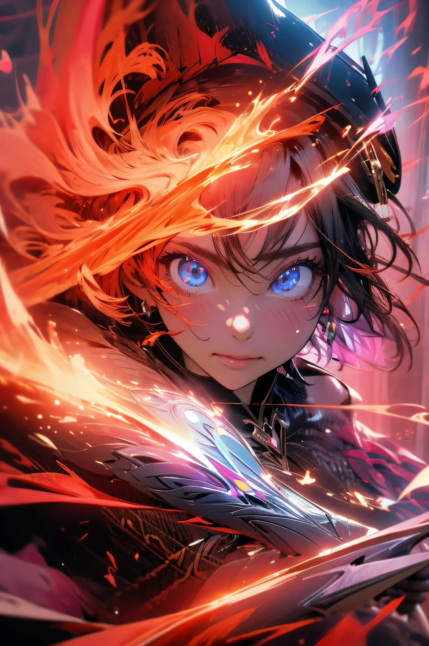 potrait, villain , hd quality, high resolution, best quality 4k , magic