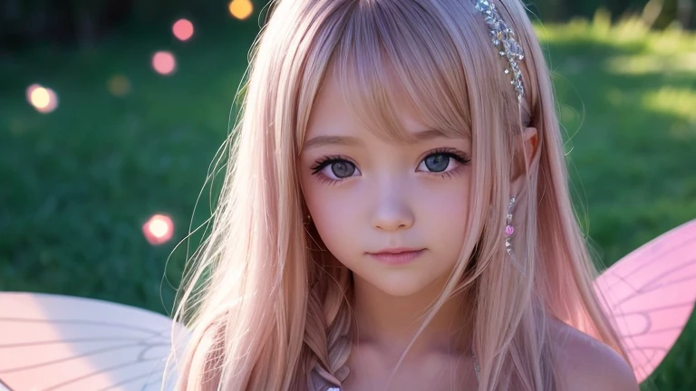 1angel,1 Fairy,2Girl,,2 people,Smile,smile,Magic wand,noon,summer,Tropical,Light of the sun,Light background,cute,Princess Dress,clear,happiness,Thick Coating,Angel Wings,Fairy Wings,Silky shiny hair,Glossy Skin,Long Hair,Fairyland,Soft light,rainbow,dream,hope,Pop Art,pastel colour,Sparkling Eyes,fine,Non-Adult,High resolution,Less exposed skin,light peach-colored hair,Thin eyebrows