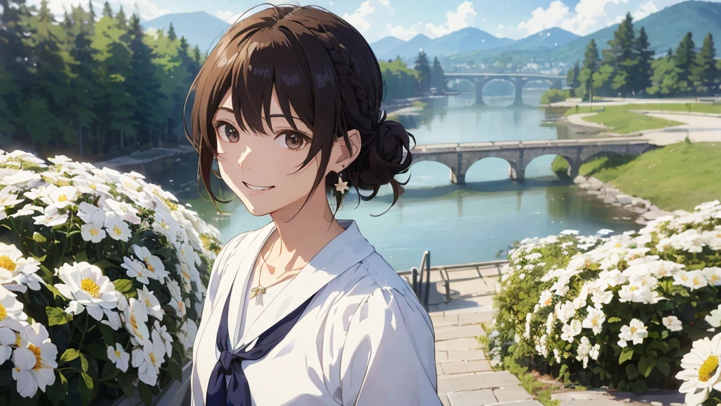 School uniform(1.8)(highest quality、masterpiece、High resolution)、(Sargent-style watercolor)、(Anime Art)、Flowers Bloom、((Multiple women、Everyone is standing, Alongside))、(Detailed depiction of a beautiful face)、A kind smile、Medium Short Hair、Dark Brown Hair、Braiding、、Cinematic Light、Soft sunlight、School classroom、白いbraと下着のセット、または黒いbraと下着のセット、または赤いbraと下着のセット、または青いbraと下着のセット、Or wearing a purple bra and underwear set, またはオレンジ色のbraと下着のセット、花柄のbra、Floral underwear(1.8)。whole bodyが写る(1.8)No clothes(2.8)
information(highest quality:1.2)、Very detailed、High resolution、masterpiece:1,2、Bright colors、Bokeh、Professional Lighting、Physically Based Rendering、Flat Color:0.8、Fine Illustration、Realistic:1.37、Makoto Shinkai style、Name Style、Light Brown Hair、Elegant update、Short Bob、Young high school student、Laugh together、Dynamic poselip、cheek(Dark Brown Hair/)bangs、cheek(direction)、(最高masterpiece1.2)繊細なイラストVery detailed、Break Blue Sky、Detailed Background、whole bodyが写る、A shy smile、Through clenched teeth、Through clenched teeth、lip、cheek(Flat Color: 0.8)、(masterpiece: 1,2)、(masterpiece: 1,2)、High resolution、超High resolution、highest quality、High resolution、Ultra-thin illustration、Makoto Shinkai style、Your Name is Style、Short Bob、necklace、Earrings、Dynamic pose、Selfie、whole body、Brown Hair、Braiding、Hair Bun、ponytail・Hair Bunスタイル、necklace、Valletta、ribbon、Earringsアニキュア,。Vast Skyline、lake、mountain bridge。river、Flower Field(highest quality:1.2), Super detailed, High resolution, Tabletop:1,2, Vibrant colors, Bokeh, Professional Lighting, Physically Based Rendering, Flat Color:0.8, Fine Illustration, Realistic:1.37, Shinkai Makoto style, Your name style, Light brown hair, Elegant update, Short Bob, Bun hairstyle such as chignon。、long hair, Laugh together, Dynamic pose, Selfie, whole bodyフルお姉さん、See-through underwear・bra・blouse(2.2)