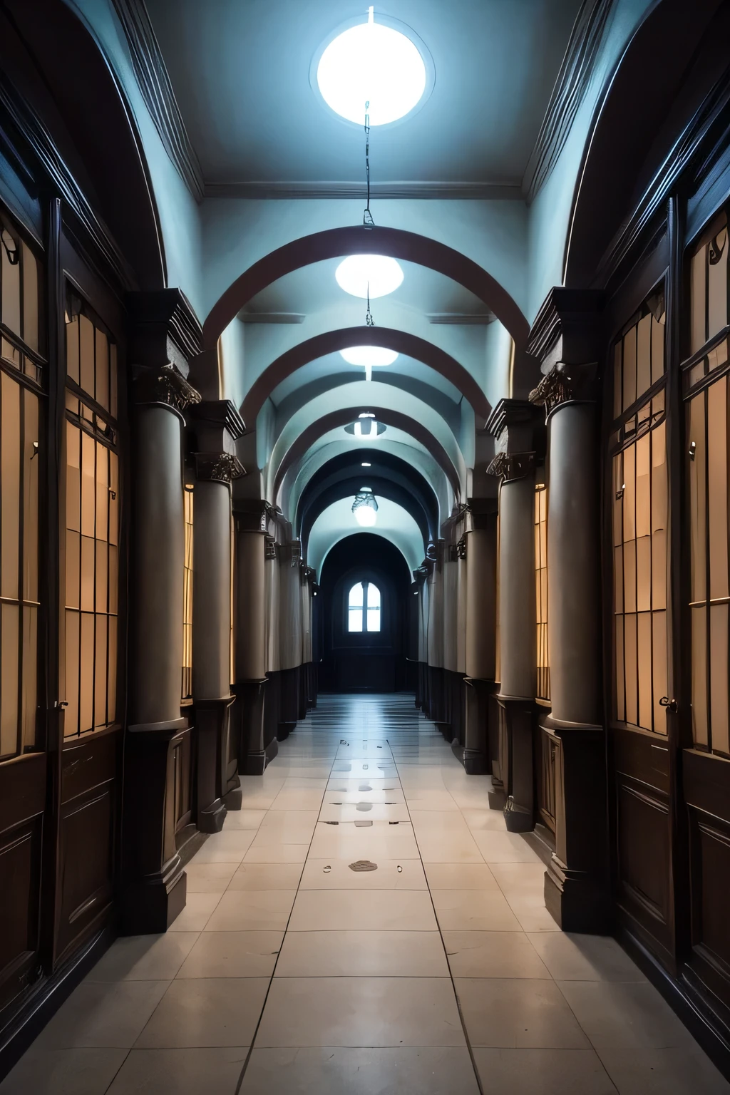 School of Angels and Demons,mysterious,No people,white