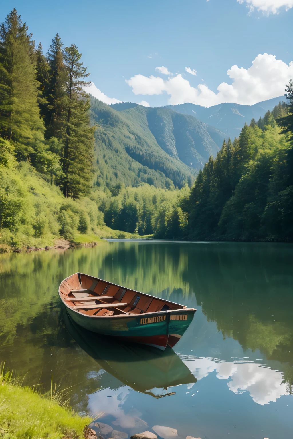 Boat in nature