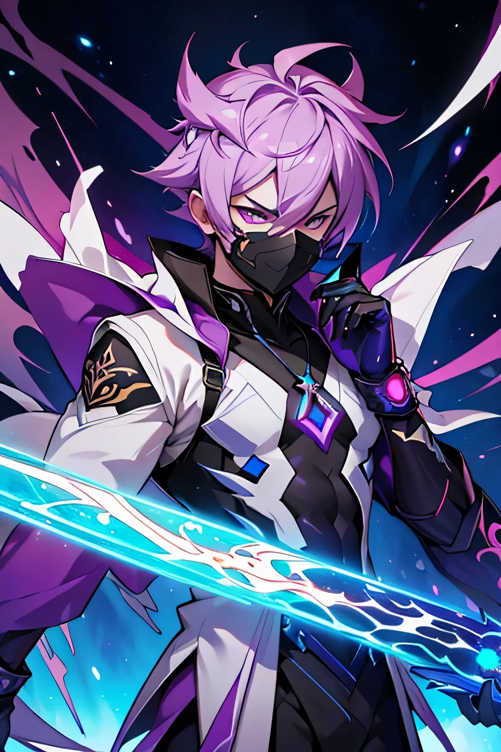 A Inhuman With a Honkai energy and virus but a boy with a hand with a spike fingers and arm and the body with a deep purple color in the eyes and glowing with a Honkai energy with a Cosmic powers but a mask entirely with a honkai energy with a cosmic energy and a whole body is a honkai energy and cosmic energy 