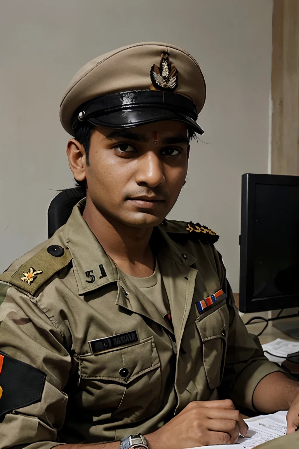 A Indian Army soldier and software employee 