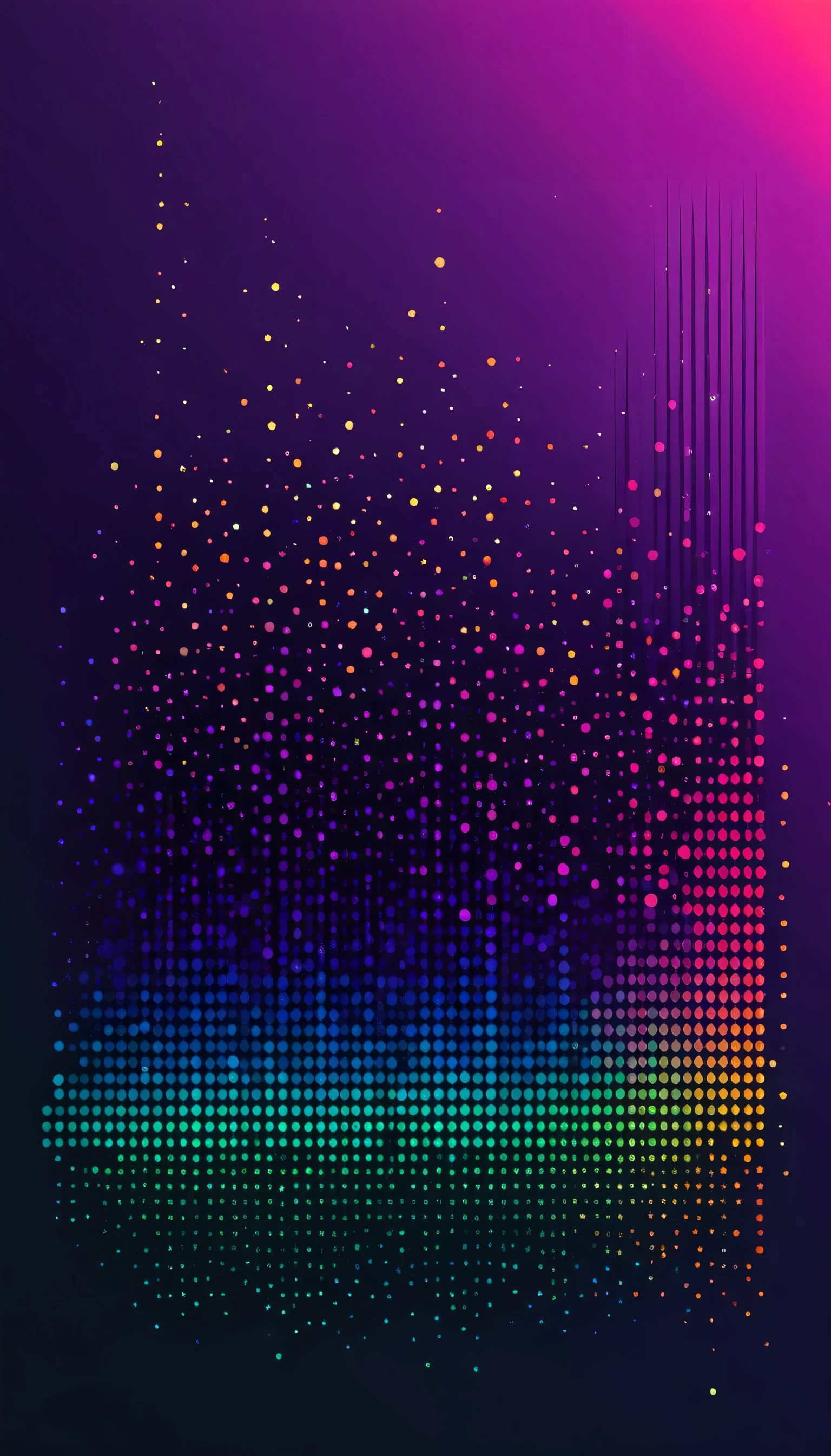 colorful 2d graphics with bright gradients