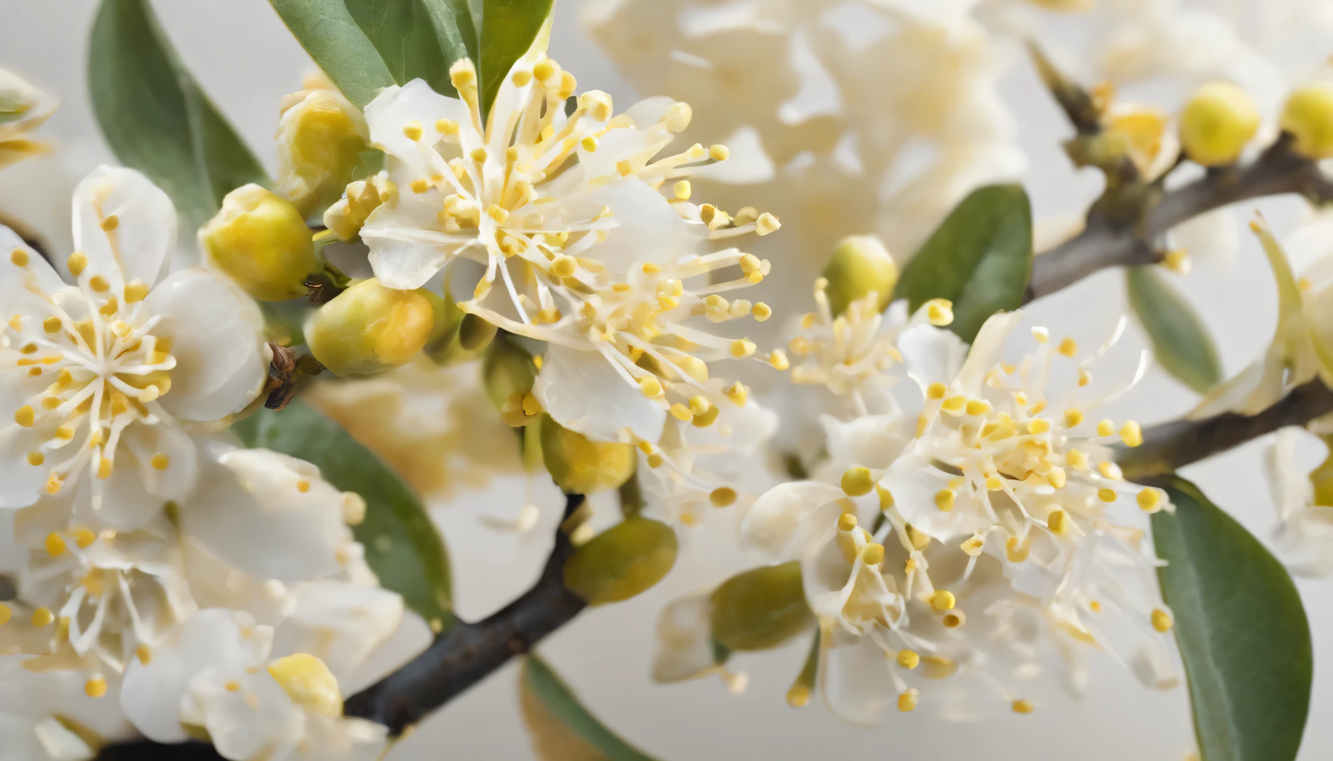 sweet osmanthus,Winemaking，beverage，Early morning daylight，Refreshed，ice cubeedium exposure，Laurel branches