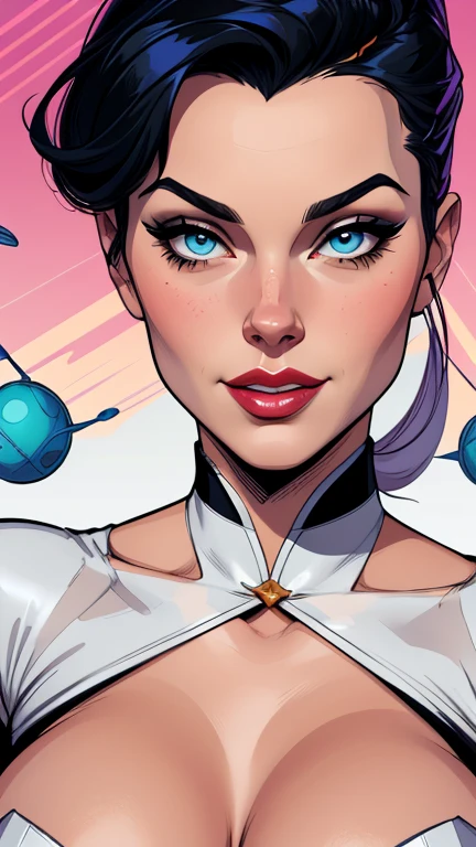 Cartoon style digital illustration style GTA digital style, estilo atompunk design de personagens altamente detalhado, arte digital detalhada coragem, Forest fan art, Design de personagens de retrato, beautiful digital illustration, retrato de alta qualidade, Arte em quadrinhos, mulher jovem cabelo com transas lindas . Queen Anna of ArendelleBeautiful lined eyes Medium large bust and wonderful sexy clothes. image expression of sexual desire from waist to head illustration Queen Anne of Arendelle atompunk style Fallout 4 style pose playboy magazine with beautiful breasts without clothes wonderful breasts Character Christina Ricci black hair style Morticia AddamsCartoon image of a woman .cartoon style illustration, estilo de arte dos desenhos animados, estilo de arte dos desenhos animados, digital illustration style, um close up de um desenho animado de uma mulher em um traje, Adam Hughes, Branca de Neve as a d & lutador, Branca de Neve, estilo pinup em quadrinhos, inspirado por Bruce Timm, por Bruce Timm, zenoscope, retrato de Branca de Neve, estilo de quadrinhos, Design de personagens de quadrinhos dos anos 90, Otto Schmidt, arte em estilo de quadrinhos, arte em quadrinhos