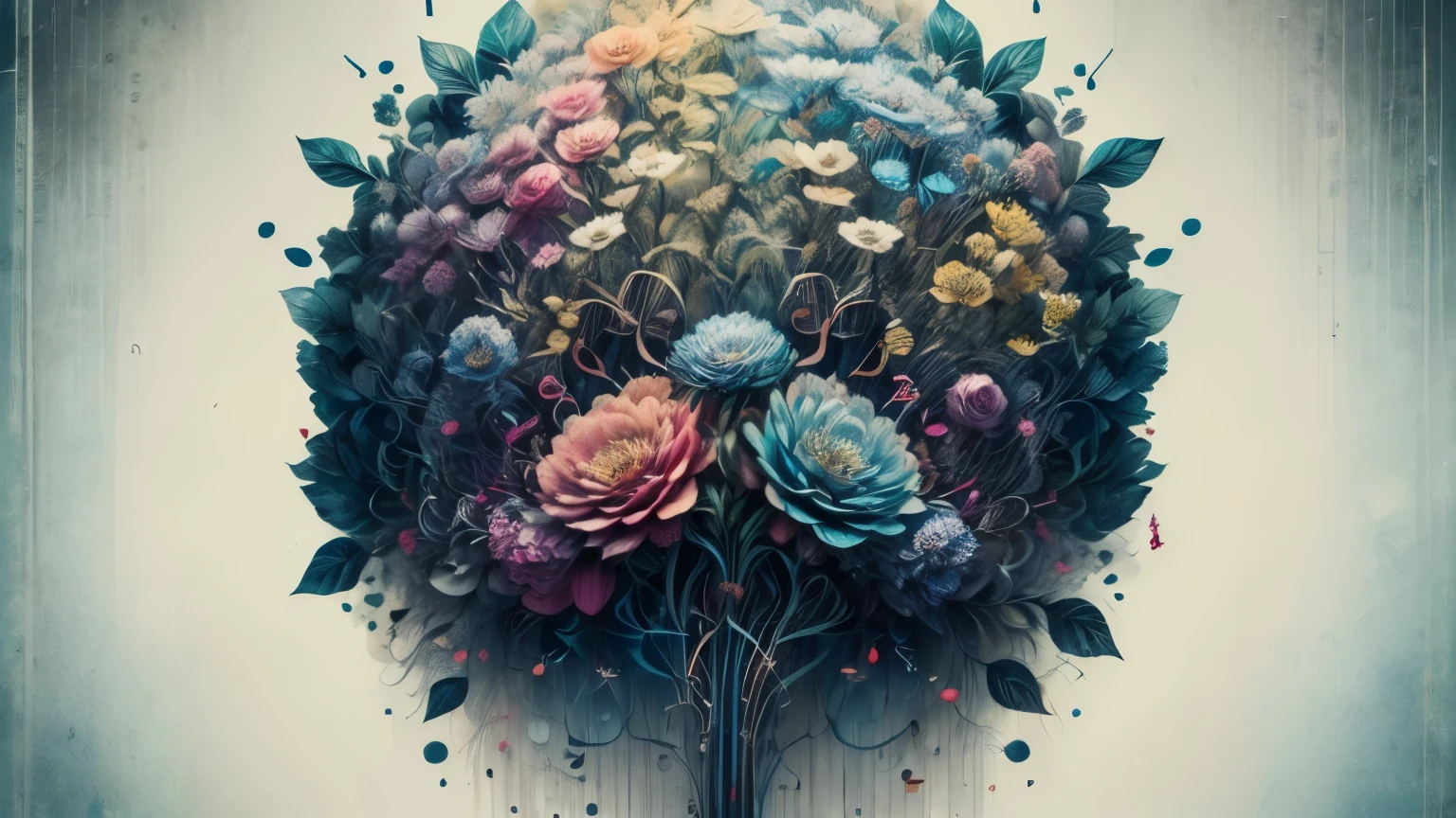 (masterpiece, Top quality, best quality, Official Art, beautiful and aesthetic:1.2), (Musical notation:2.0), Very detailed,(Fractal Art:1.1),(rich and colorful:1.1)(Flowers:1.3),The most detailed,(Zentangle:1.2), (Dynamic poses), (Blue Background:1.3), (Chinese Traditional Cloth:1.2), (metallic feel), (Single color:1.4), ,(earrings:1.4)