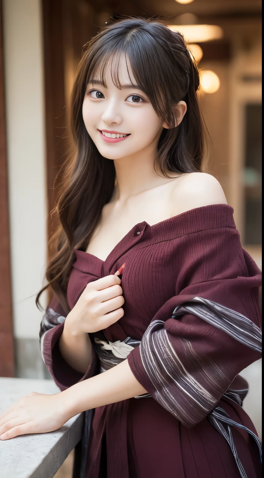 Beautiful woman、Tokyo、date photo、Stylish、laughing、real、Realistic、Japanese