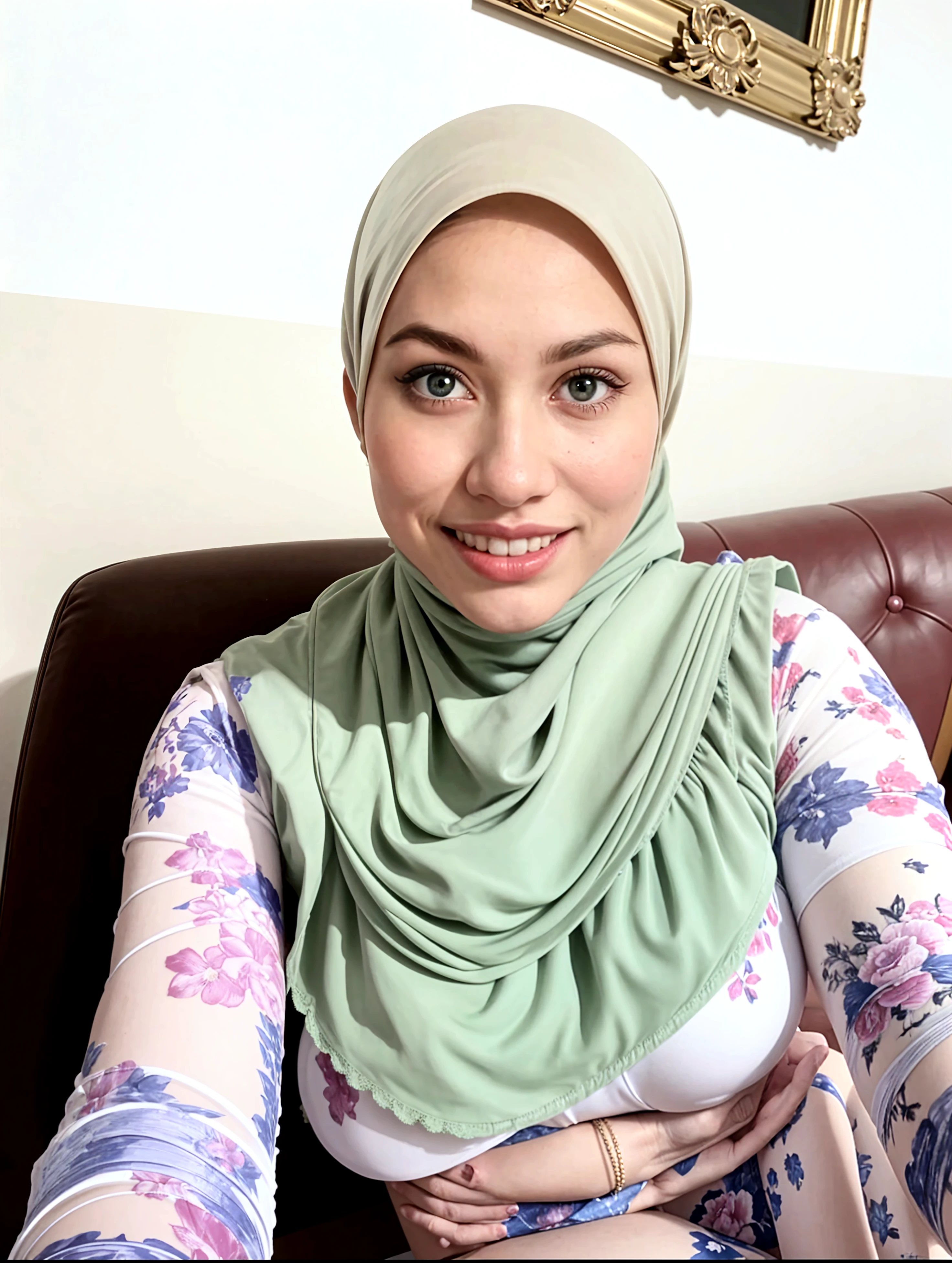 ((HIJAB MALAY GIRL)), ((masutepiece, Best Quality, hight resolution, nffsw, Perfect Pixel,  4K, nffsw, nffsw))),  very very skinny hijab *********** & flat chest , Forced to suck daddy's cock, nsert the dildo into the asshole , fucking dildo in buttholes