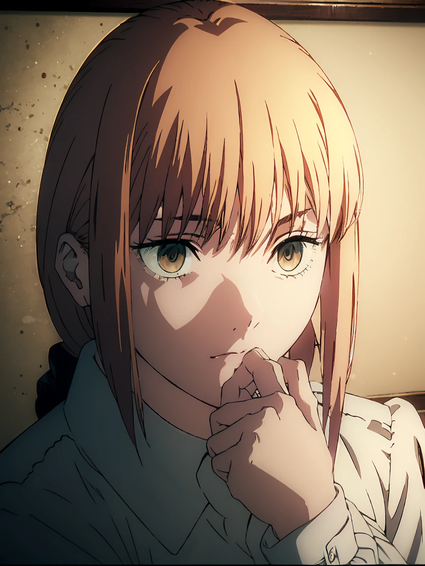 (highest quality、4k、8k、High resolution、masterpiece:1.2)、Super detailed、Detailed face、Detailed lips and eyes、Attractive appearance、Expressive Face、Detailed perfect fingers and hands、Detailed perfect face、 ((Anime Art Style)) 、Bright colors、 Fair skin、、Long Hair、bangs、Hair between the eyes、(Age: 16、Height: 162cm)、(Big Breasts:1.3) （Formal nurse costume： 1.2)、(Low-leg nurse costume shorts)、Pink clothes、BREAK Pure White Lingerie、 at night、Hospital room、(Undressing:1.5)、Cleavage、 Focus on the chest、See who&#39;s watching、Open uniform、((Mouth closed))、

