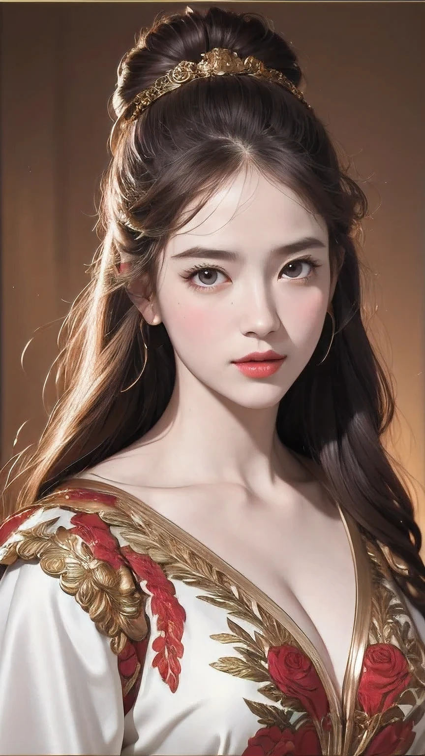 masterpiece, best quality, (abyss)((Side viewing angle)),Wear gold wire-rimmed reflective sunglasses,Carry future weapons,very happy,Side viewing angle,whole body,Stereo,(Nautilus)Octane Rendering,Perfect face,Collagen texture,(((masterpiece, best quality,Whole body white))) High definition eyes, picture perfect,Clear images, Full body portrait, High resolution, Perfect face, Perfect eyes, Pretty Face, Perfect hands,Perfect hands指, Peter Paul Rubens Style, Peter Paul Rubens, Baroque style, Acrylic painting on canvas, Very detailed, describe: "Create a fairy inspired by Greek or Roman mythology, Capture the essence of a natural element or place, and possess unique abilities or traits,What sets her apart."