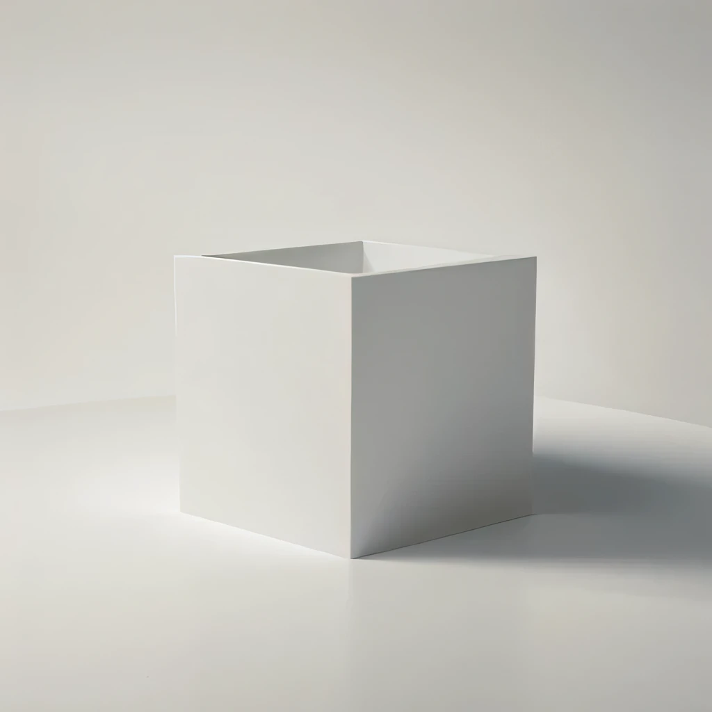 Minimalism modern art Mysterious objects white black gray