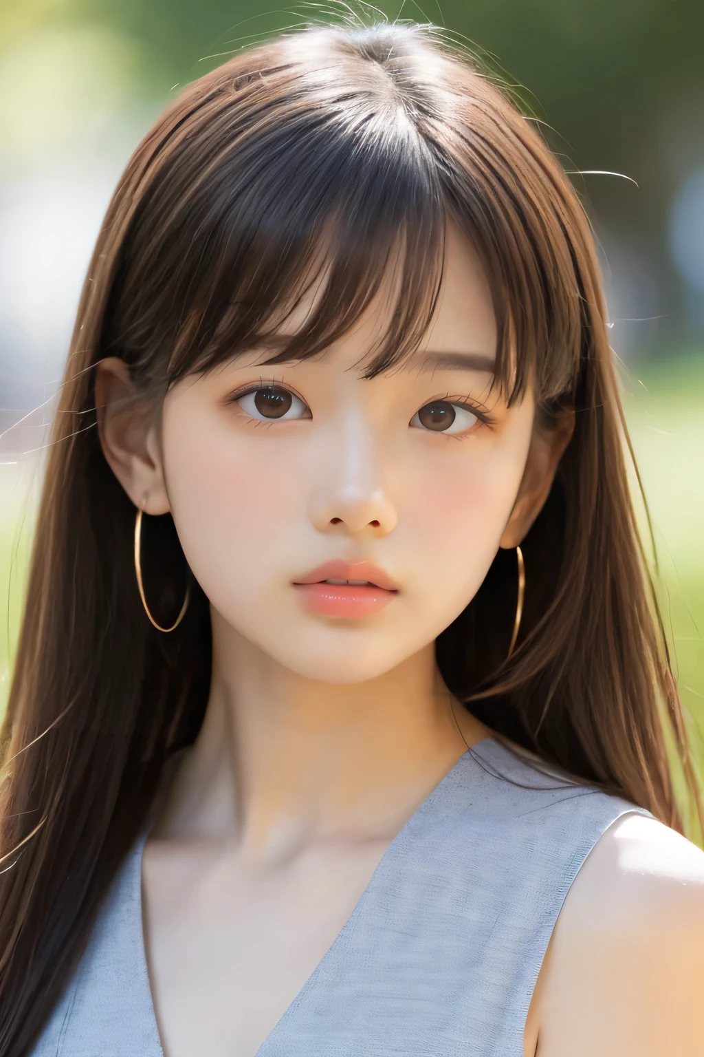  (8k, RAW Photos, highest quality, masterpiece:1.3), (Realistic, photo-Realistic:1.4), (Highly detailed 8k wallpaper), Sharp focus, Depth of written boundary,
 Japanese Idols,very cute,10 years old ,(Long and straight hair :1.3 ), Upper Body, Highly detailed face and eyes,(Shiny skin:1.2),Cinema Lighting, Soft Light, Blur the background, Bokeh , ( Dynamic pose:1.3), (It&#39;s) ,Inside the room,