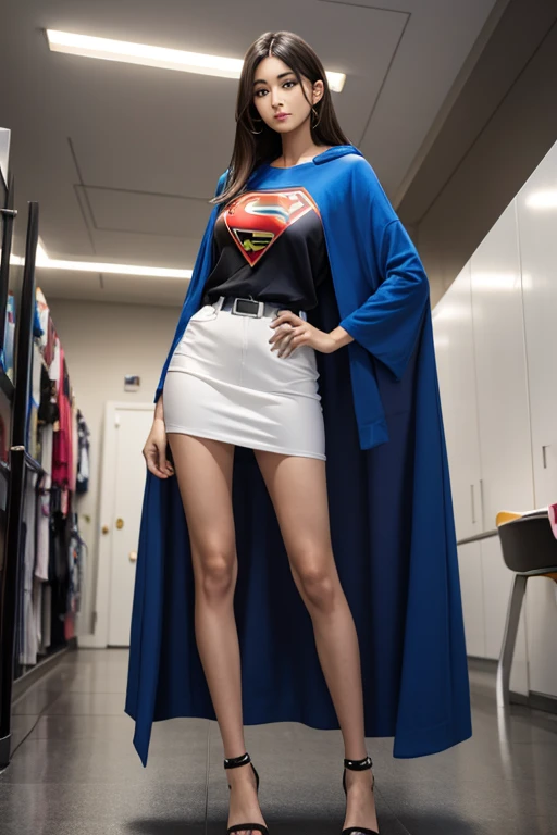 Super tall girl