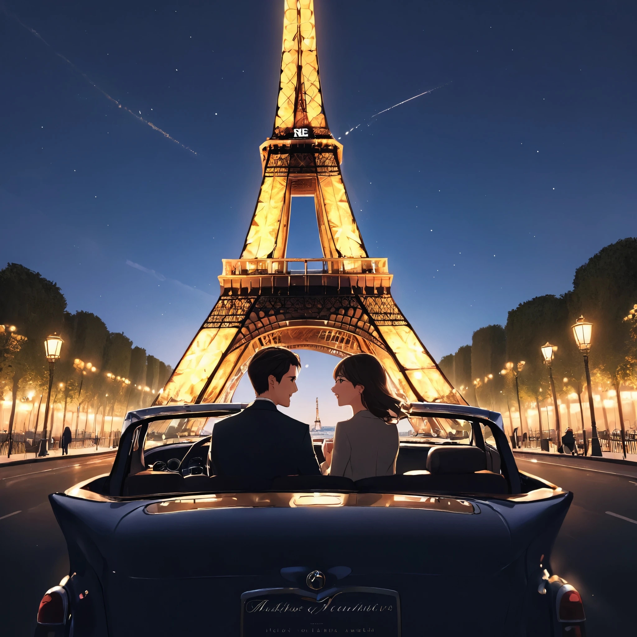 I hope he takes you to the Eiffel Tower., The place you dreamed of getting engaged, Someone who loves you in the back seat of a car, Taking you to dinner at a fancy restaurant,、I'm warning you, if you stay with me、Please know that everything will get much better I'm warning you, if you stay with me、Please know that everything will get much better