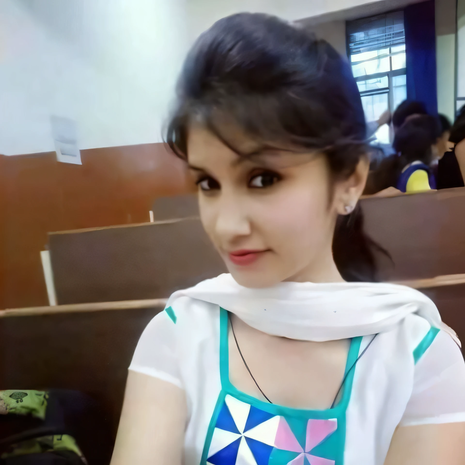 Clear face high quality image 20 year old beautiful hot Indian girl 