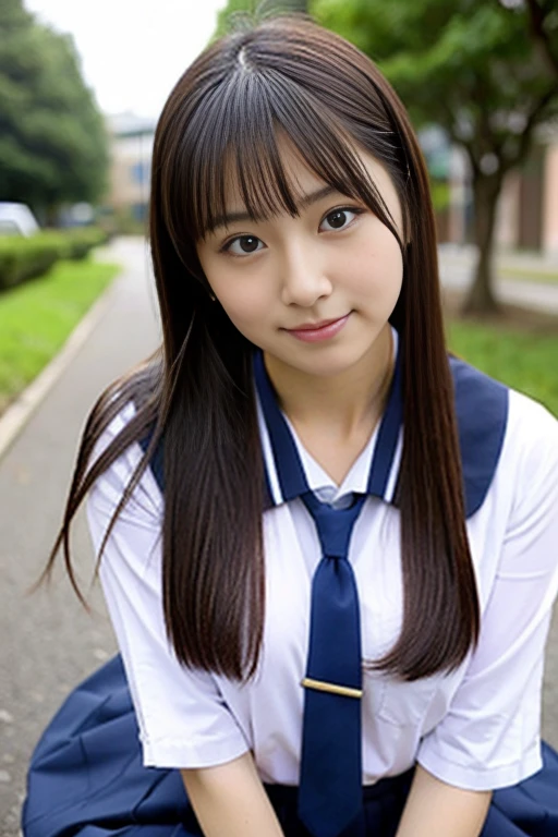 japanesegirl, mini skirt ,school fashion, sitdown