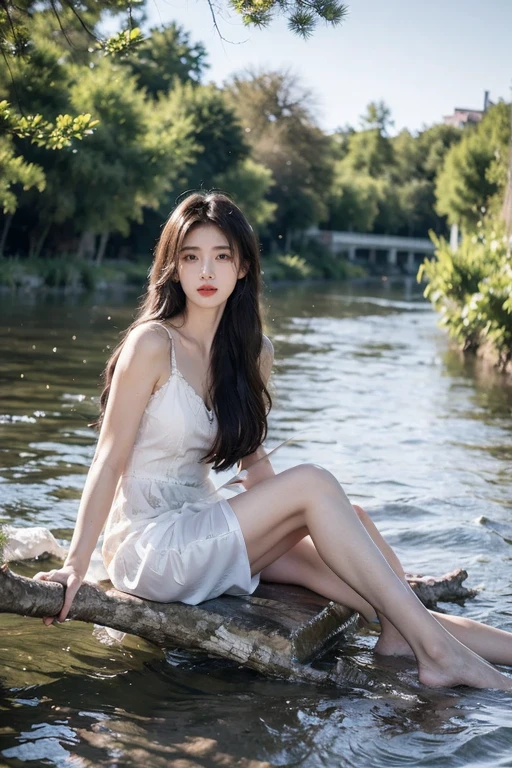 Long pretty dress,