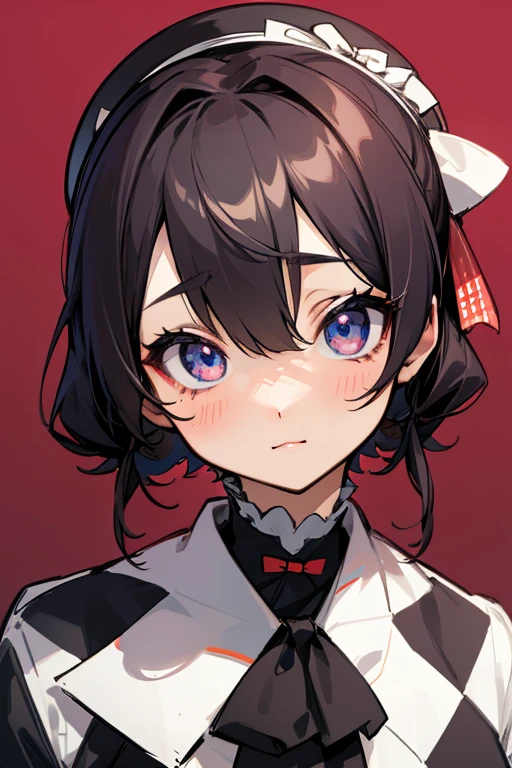 MS. cute、Taisho、Checkerboard Pattern、Beautiful Eyes、