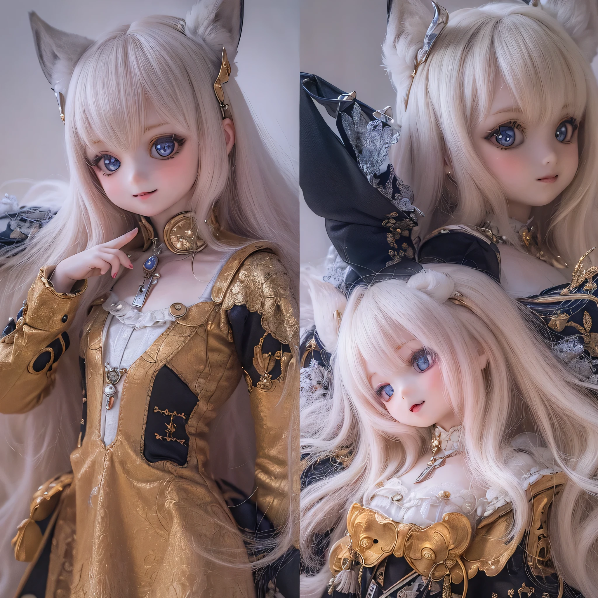 (highest quality, High resolution, Realistic:1.37),Very detailed, Beautiful details,Beautiful lip detail,Very detailed目と顔,Long eyelashes,One Girl,Portraiture,Sharp focus,Vibrant colors,Soft lighting,Fenrir Girls,Fantasy elements,Snow Scene,ice magic,Flowing hair,Heavenly beauty(((((whole body)))))(((((Princess Dress)))))cute yo cute whole body (((Cute pose)))(((((((ch)))))(((pretty girl)))flat chest shoesタイツ contrapposto、Smiling in a short dress