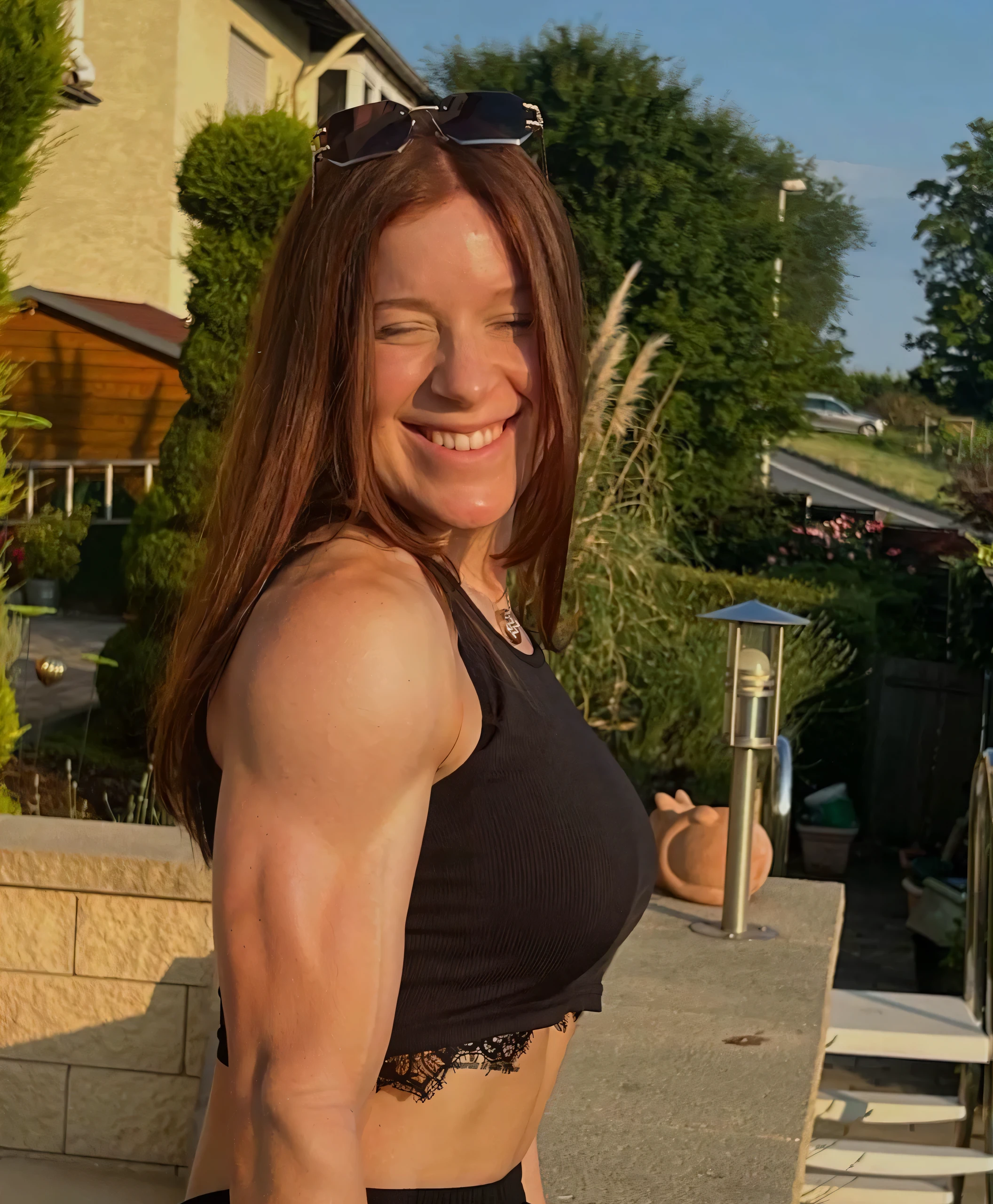 Muscular arms