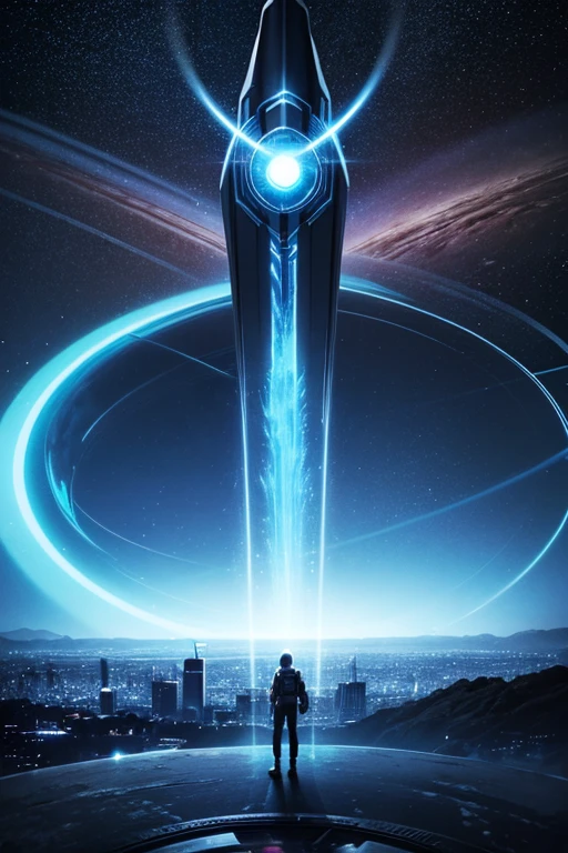 SF、Huge artifacts、wormhole、A New World、Spaceship、Neon Blue、Spaceship艦隊、Young Commander、Huge city、A new planet