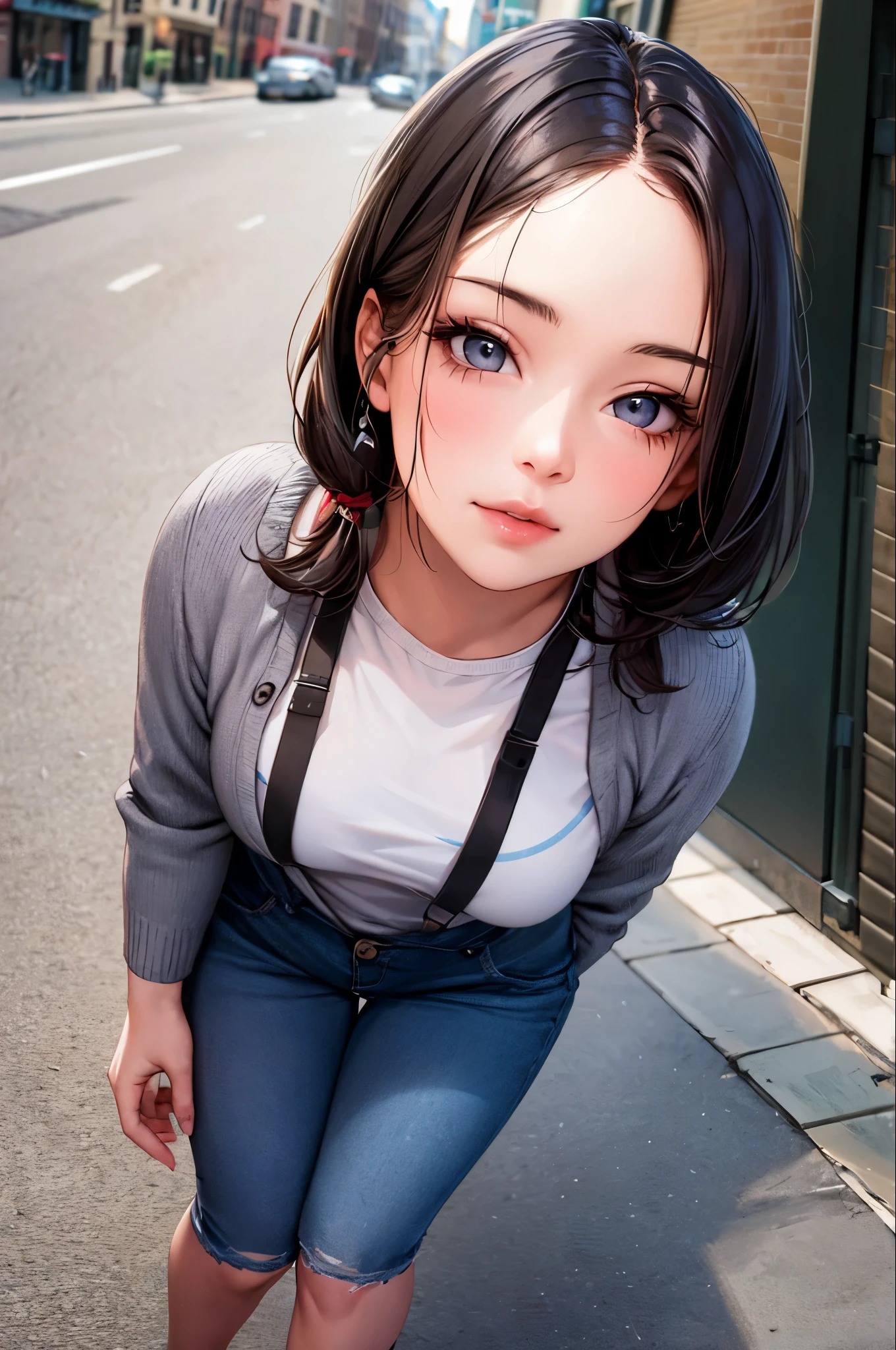 One girl, cute, young, skinny, (3N1DS1NCL41R:0.9), Realistic photos, Extremely detailed, Street Photography, {highest quality}, {{masterpiece}}, {High resolution}