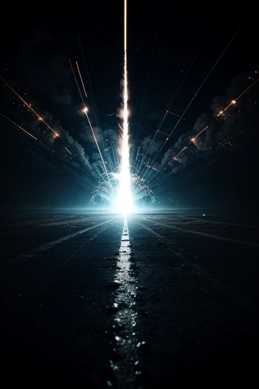 Cool background for a cover of a song called explosive flow