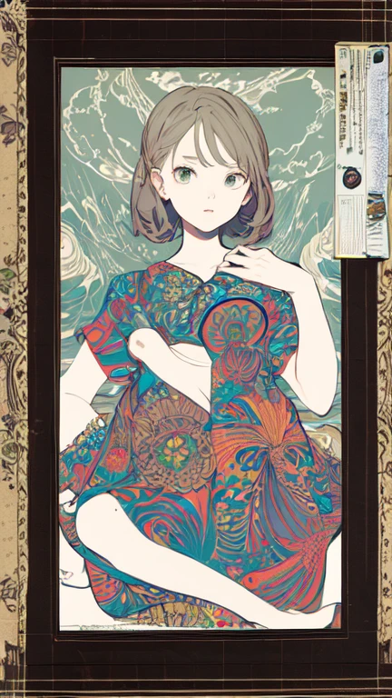 girl,masterpiece, highest quality, official art, flat color