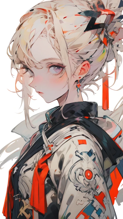 girl,masterpiece, highest quality, official art, flat color