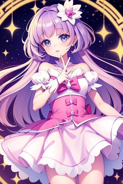 White chocolate magical girl dress