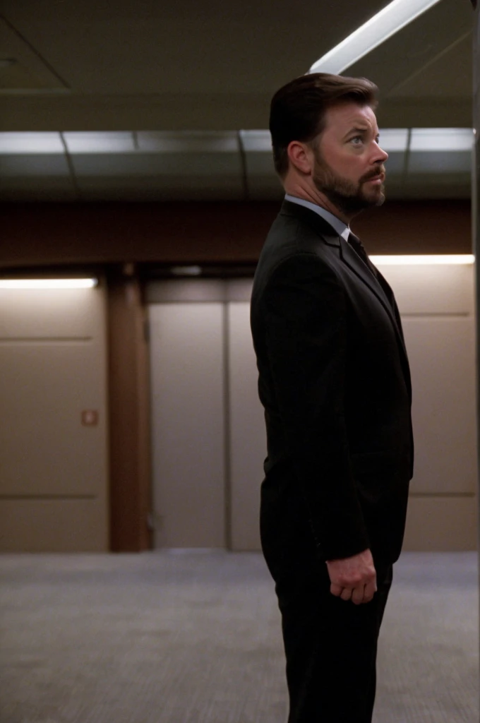 wrkr in cptvrn jacket,corporate bridge,Professional photography of a stunning man in detail, sharp focus, dramatic, award-winning, cinematic lighting, octane number, Unreal engine, dtx volumetrics, (Granularity, Boke, blurred foreground, blurred background)
