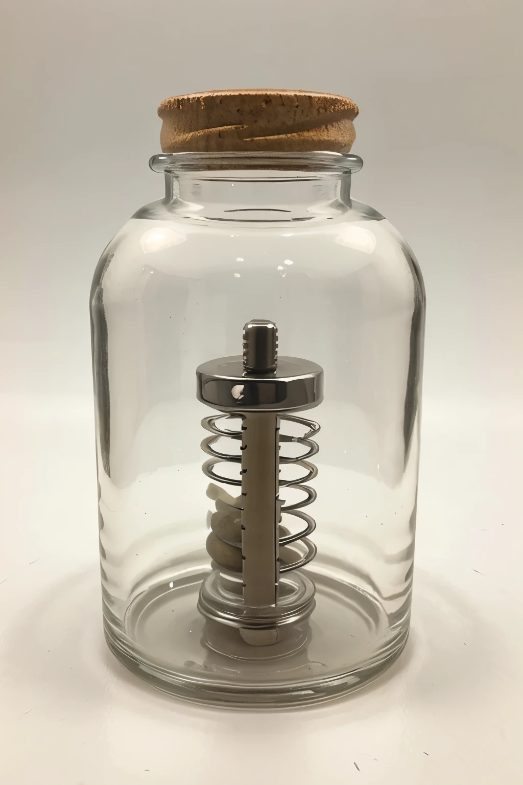 Brown medicine bottle with white screw cap