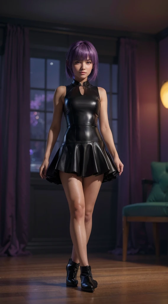 Ayane, (melhor qualidade,ultra-detalhado),(Realista:1.37), rosto bonito e detalhado, Textura ultrarrealista, rosto delicado, corpo delicado, batom vermelho, cores vivas. High definition, 8K. athletic body,