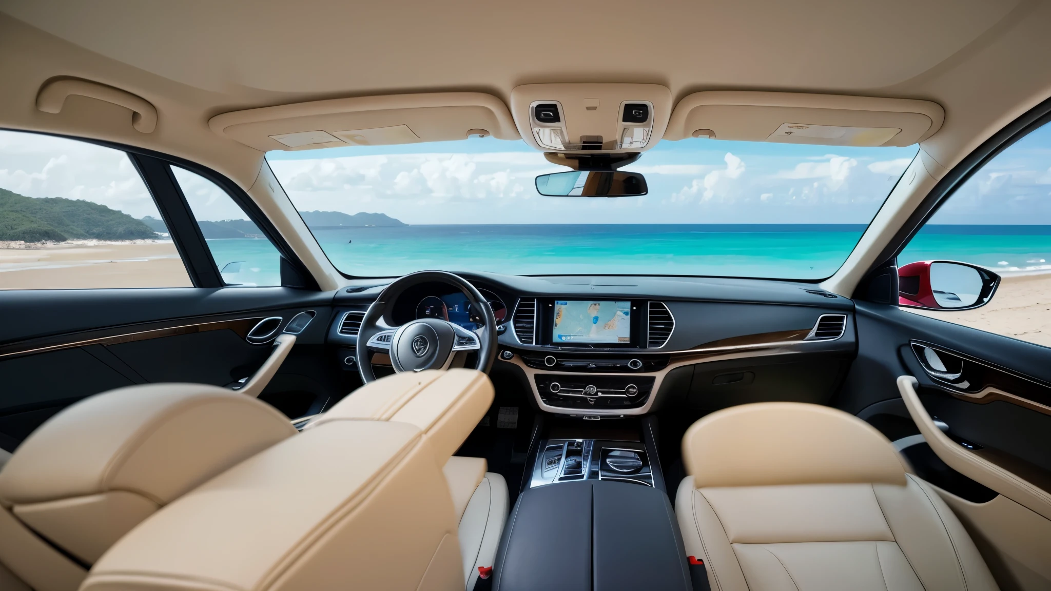 luxury car Hotel Ocean