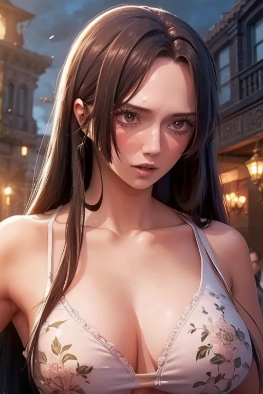 (masterpiece, best quality), intricate details, 8k, artstation, wallpaper, official art, splash art, sharp focus,, 1girl, long hair, twin tails, red eyes, brown hair, , spider suit, spider web printing, spider web, , skyscrapers, city, buildings, cars, street,