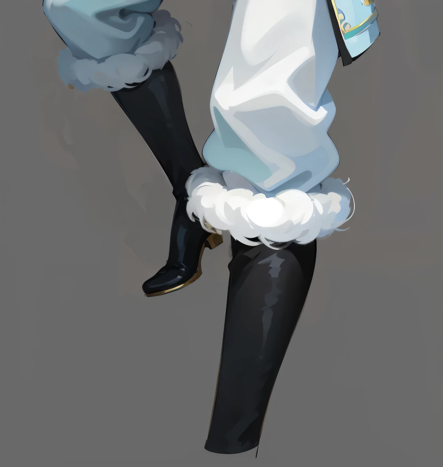 ((masterpiece, best quality)), Delicate face, Character Design Sheet, Rich in details, Multiple poses and expressions, Very detailed, depth, Many parts,Black-haired boy,Wearing white、Green clothes,Behind him is a cyan and gold cloak,Wearing white stockings on the lower body,pale pink pupils,Epic and beautiful character art, Amazing Characters,Snow Mountain,Pine and cypress,A spirited ager,Chinese style,feathered cape,The boy looked at the snow lotus in his hand,Hand holding black sickle,shoe,boots