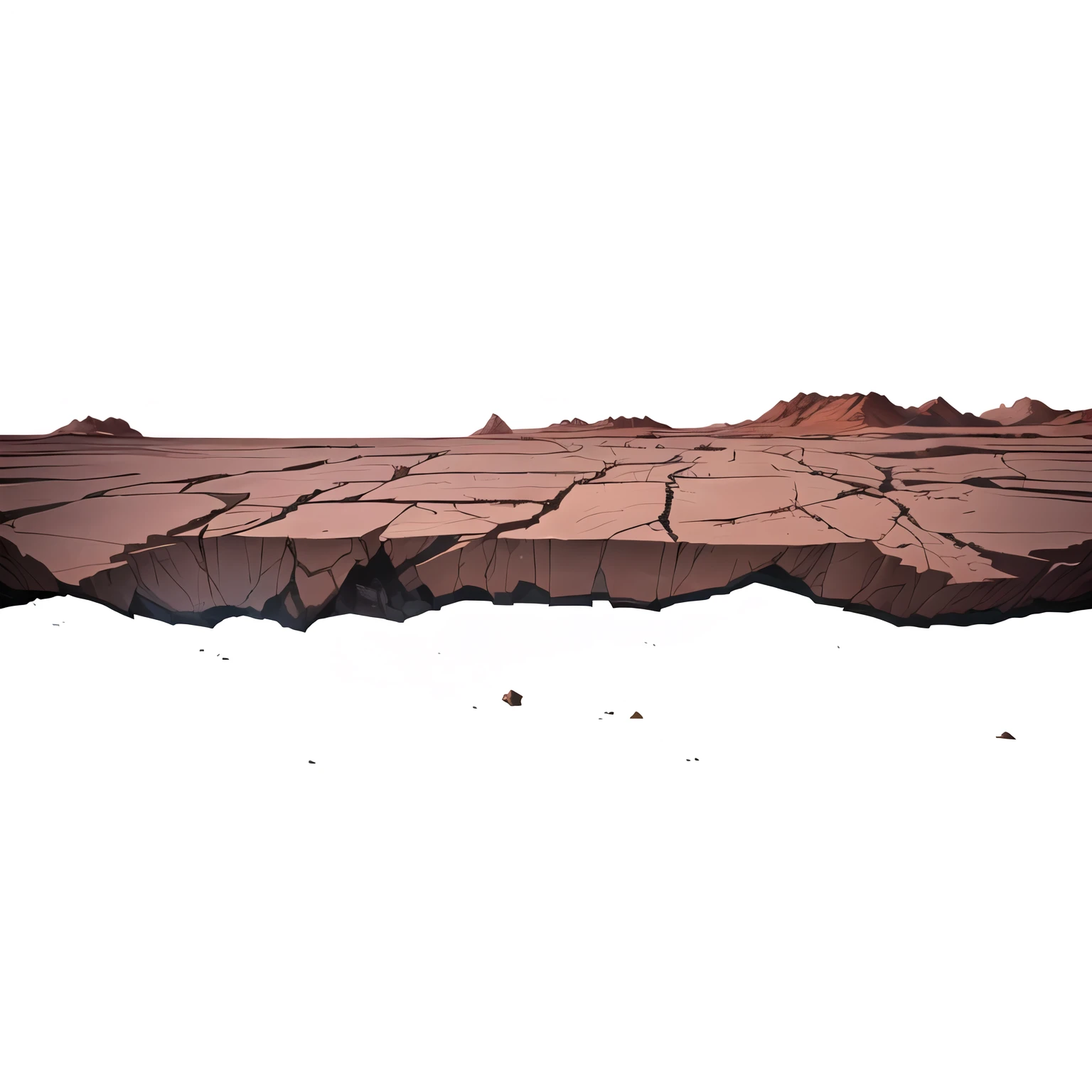 there is a large piece of paper that is cracked and cracked, paisagem quebrada, grandes rachaduras, fundo de tijolo rachado, terra rachada, rachaduras subsuperficiais, rachaduras suaves, Rachaduras de magma, parede quebrada, ambiente de fundo. 8k, estrada quebrada, leito seco do lago rachado, The ground is dark and cracked, erosion algorithm landscape, telhas quebradas, arte de fundo, terreno muito detalhado