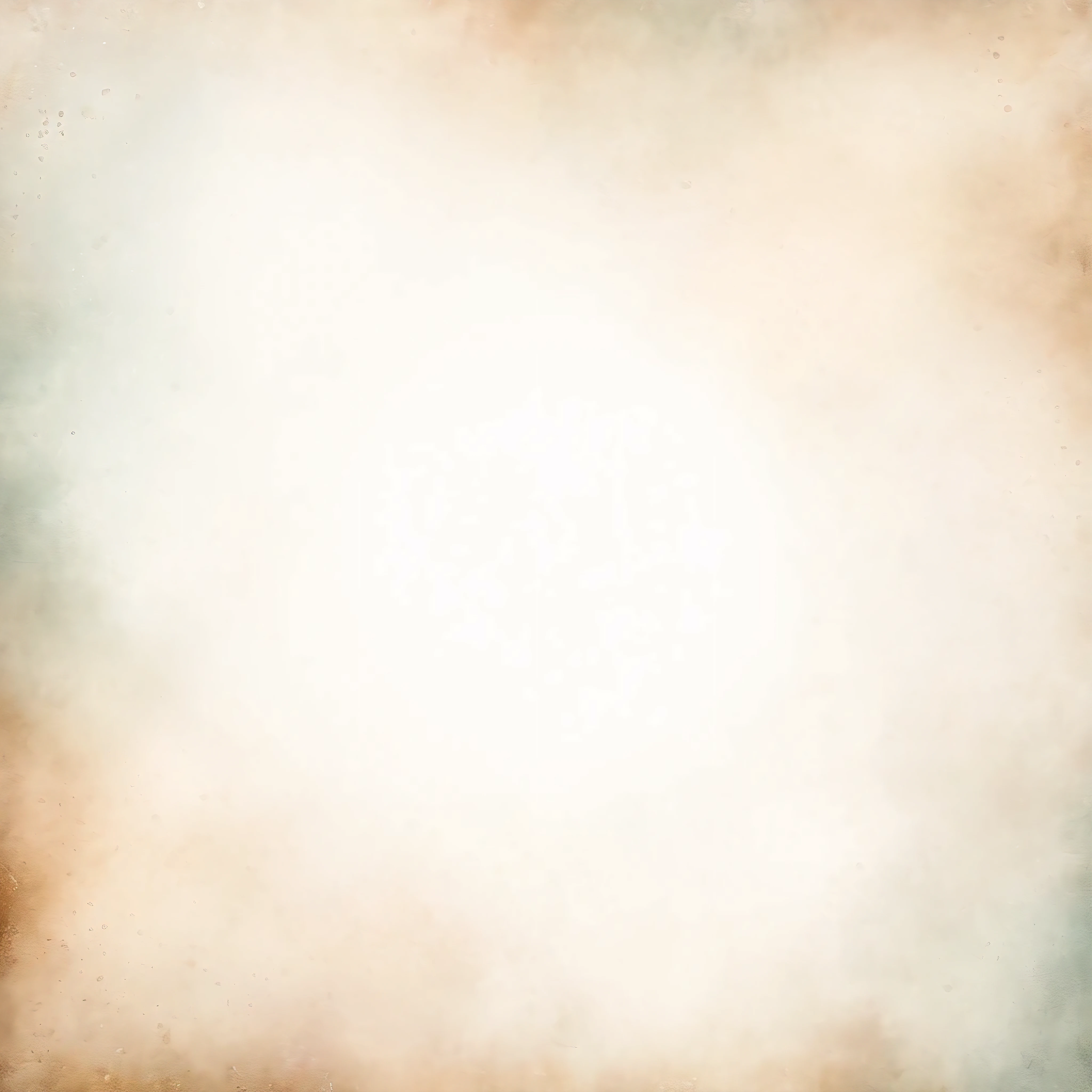 Create a textured watercolor paper background in white. Throughout the paper there is a pattern of small polka dots in pale earthy tones.