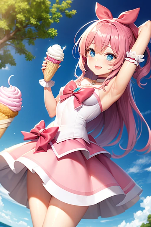 Magical girl ice cream
