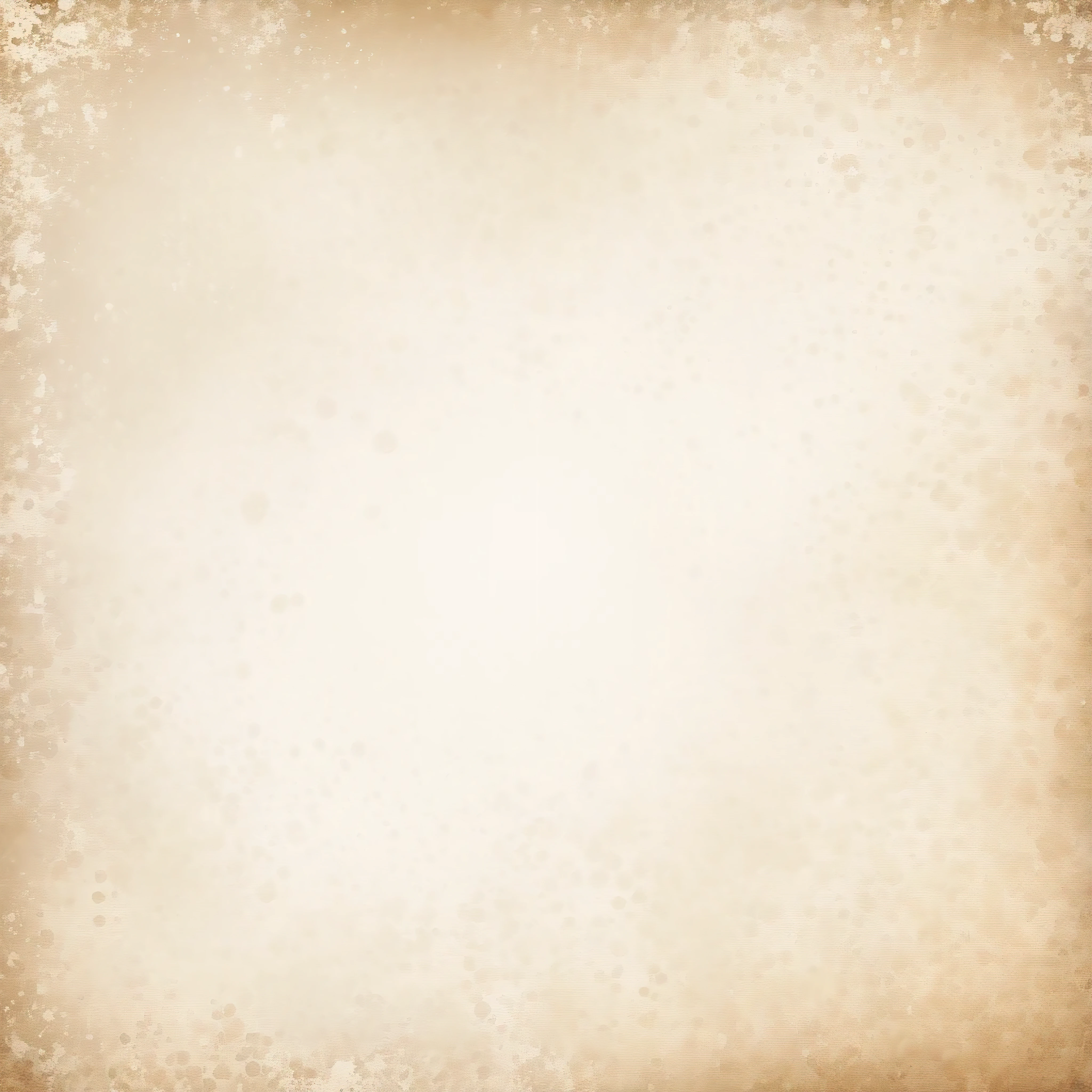 Create a textured paper background in white. Throughout the paper there is a pattern of small polka dots in pale earthy tones.